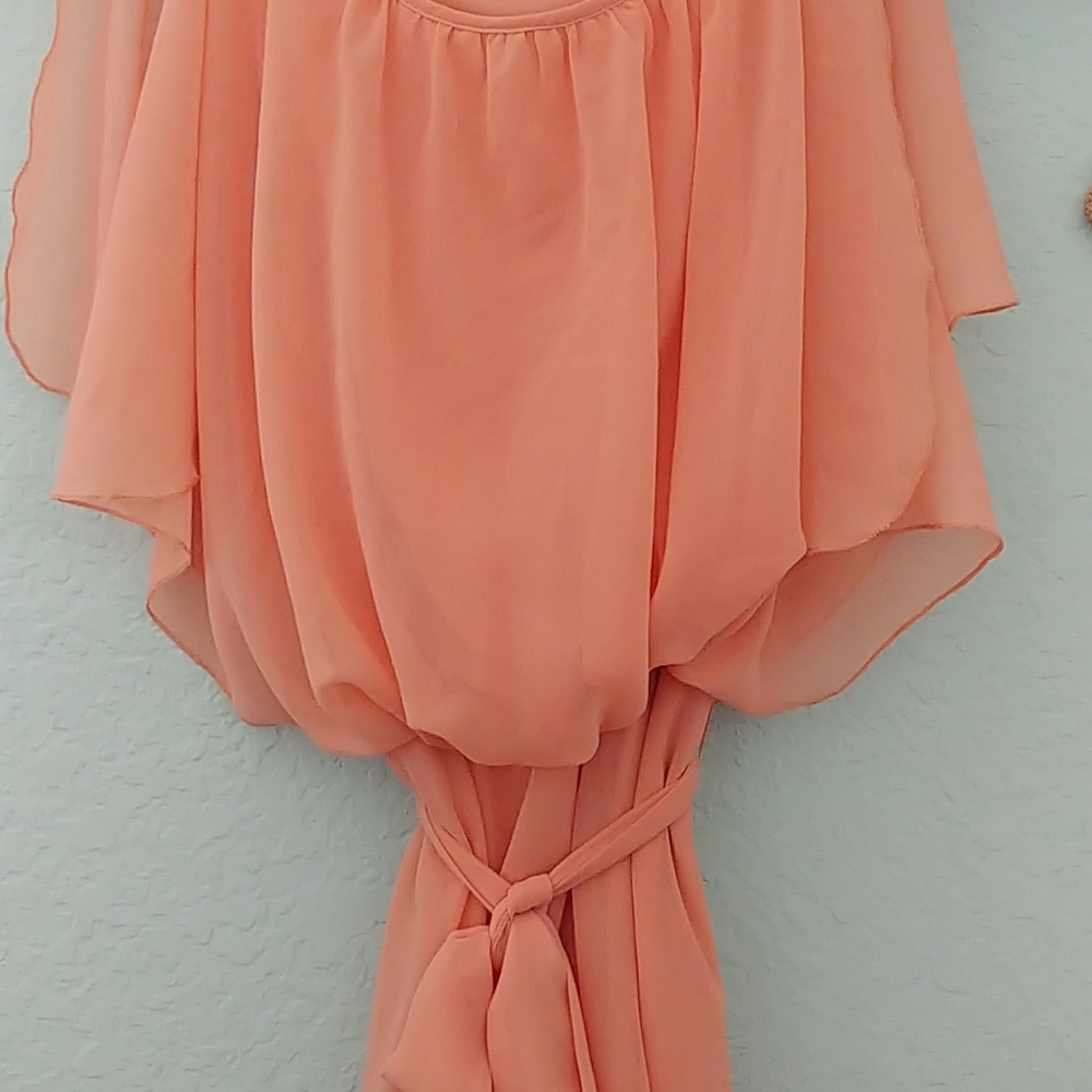 Forever 21 peach dress